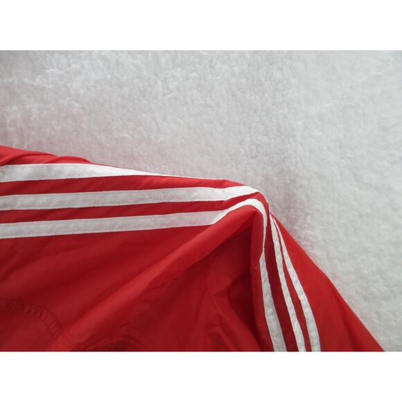 NWT Vtg 90s Y2K Adidas Team Jefferson V-Neck Pullover Lined Jacket Sz Large - Picture 5 of 12